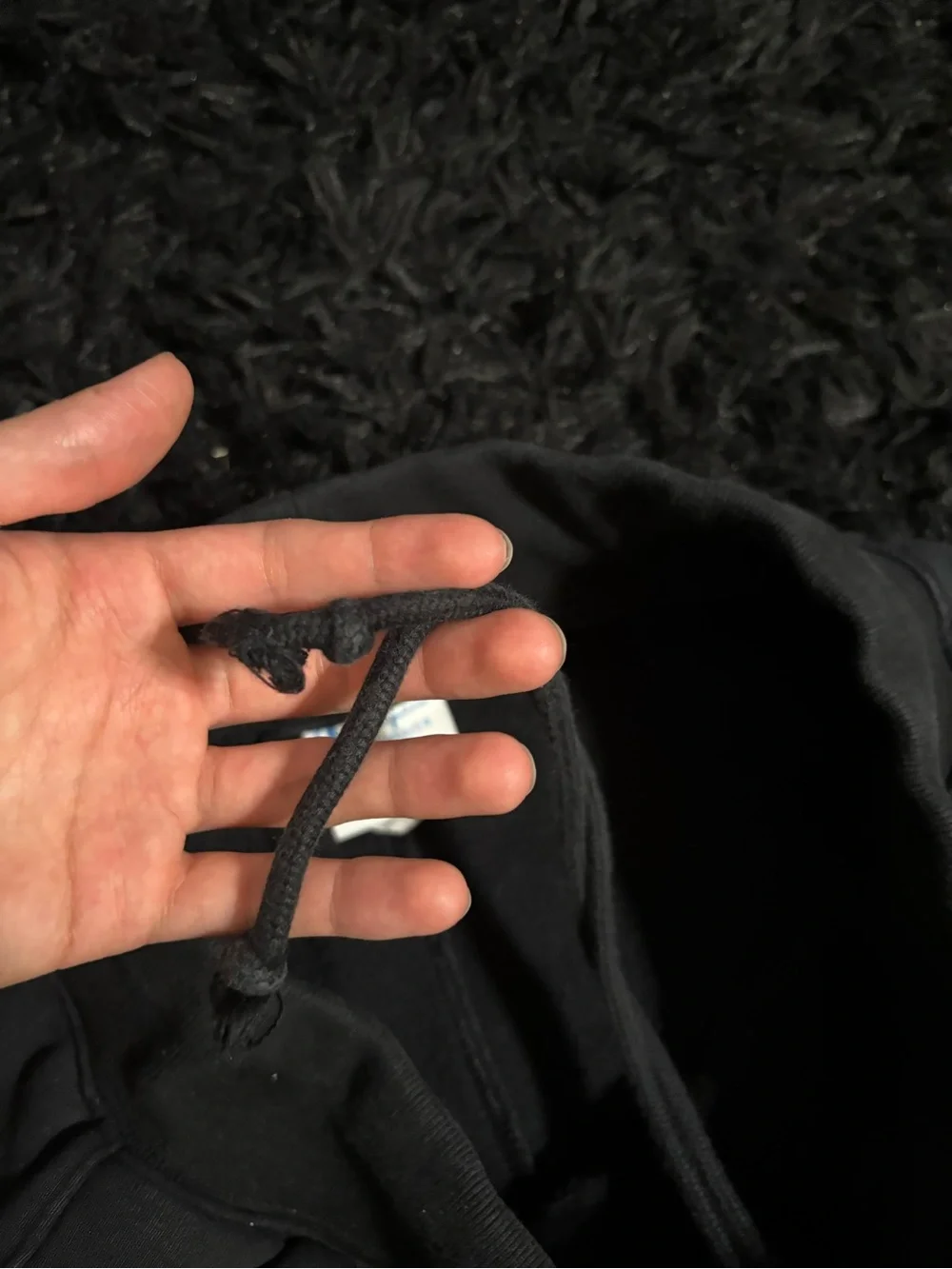 Black Champion Reverse Weave Sweatpant Joggers